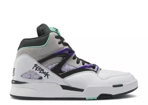 Кроссовки Reebok Pump Omni Zone 2 'Blacktop', белый