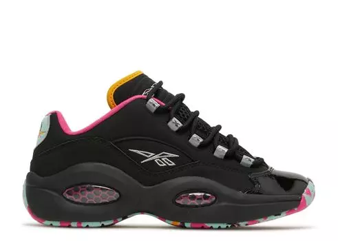 Кроссовки Reebok Question Low 'Alive With Color', черный