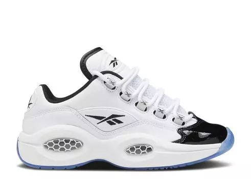 Кроссовки Reebok Question Low Big Kid 'Patent Toe', белый
