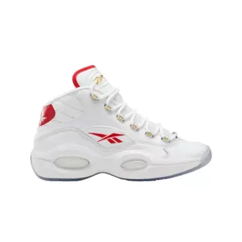 Кроссовки Reebok Question Mid Basketball, белый/красный