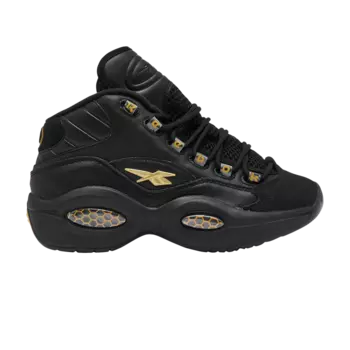 Кроссовки Reebok Question Mid Big Kid, черный