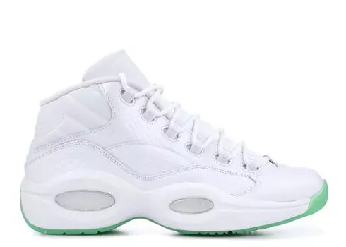 Кроссовки Reebok Question Mid Ee 'Mint Glow', зеленый