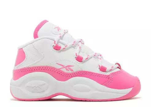 Кроссовки Reebok QUESTION MID TODDLER 'ATOMIC PINK', розовый