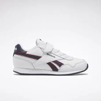 Кроссовки Reebok Royal Classic Jog 3, белый/белый/розовый