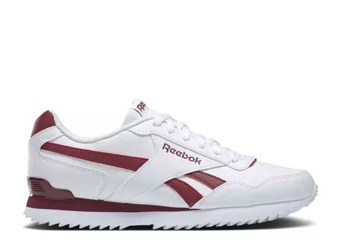 Кроссовки Reebok Royal Glide 'White Collegiate Burgundy', белый