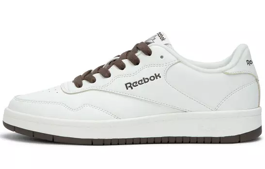 Кроссовки Reebok Skateboarding Shoes Unisex Low-top White/Brown, белый