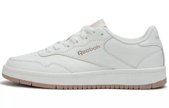 Кроссовки Reebok Skateboarding Shoes Unisex Low-top White, белый
