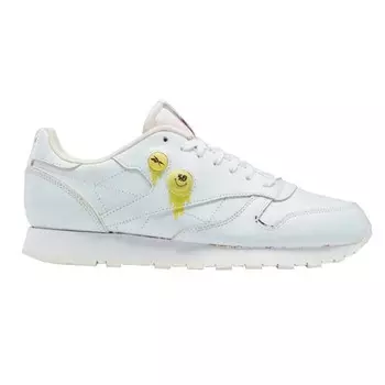 Кроссовки Reebok Smiley Classic Leather Pump 50th, белый/мультиколор