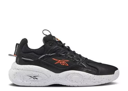 Кроссовки Reebok Solution Mid 'Black Orange Flare', черный