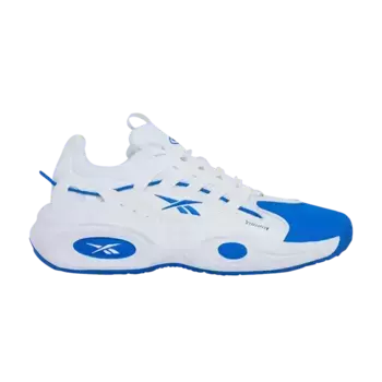 Кроссовки Reebok Solution Mid White Electric Cobalt, белый