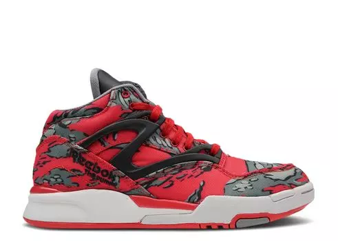 Кроссовки Reebok Stash X Pump Omni Lite '25Th Anniversary Camo - Red', красный