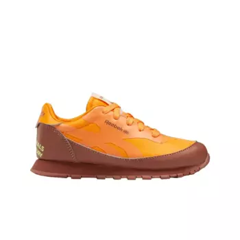 Кроссовки Reebok The Animals Observatory Classic Leather Preschool, коричневый/оранжевый