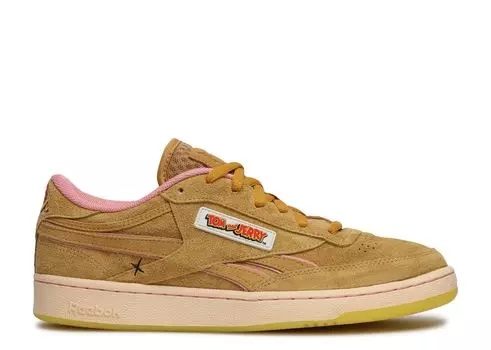 Кроссовки Reebok Tom & Jerry X Club C Revenge Low 'Jerry', коричневый