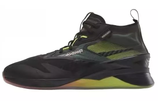 Кроссовки Reebok Training Shoes Unisex Low-top Black/Green, черный/зеленый