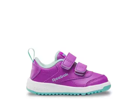 Кроссовки Reebok Weebok Clasp Low 2 — детские, фиолетовые