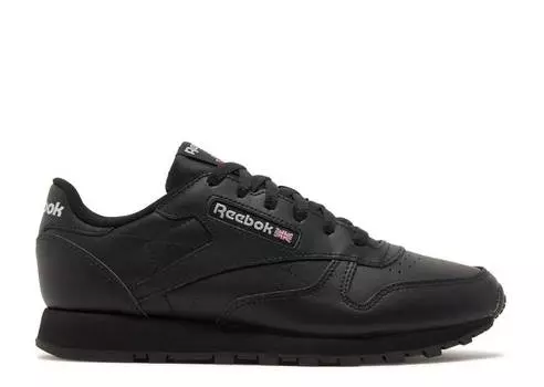 Кроссовки Reebok WMNS CLASSIC LEATHER 'BLACK PURE GREY', черный