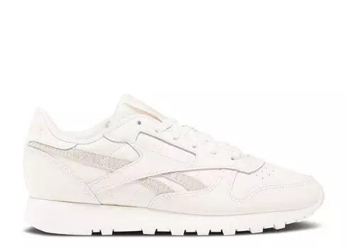 Кроссовки Reebok Wmns Classic Leather 'Chalk Possibly Pink', кремовый