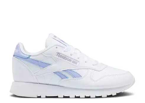 Кроссовки Reebok Wmns Classic Leather 'White Lilac Glow', белый