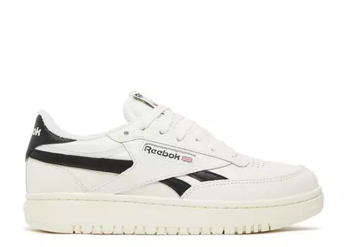 Кроссовки Reebok Wmns Club C Double 'Chalk Black', белый