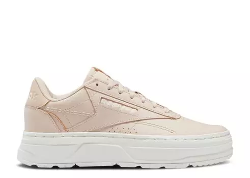 Кроссовки Reebok Wmns Club C Double Geo 'Soft Ecru', розовый