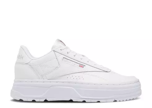 Кроссовки Reebok Wmns Club C Double Geo 'Footwear White', розовый