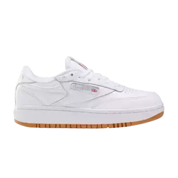 Кроссовки Reebok Wmns Club C Double White Gum, белый