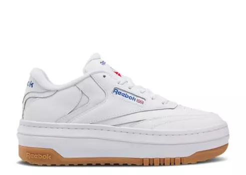 Кроссовки Reebok Wmns Club C Extra 'White Vector Blue Gum', белый