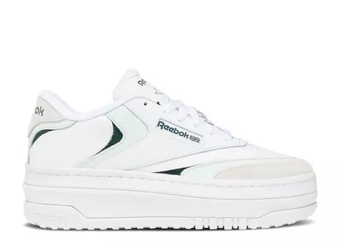 Кроссовки Reebok Wmns Club C Extra 'White Forest Green', белый