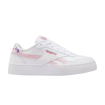 Кроссовки Reebok Wmns Court Advance Bold 'White Pink Glow', белый