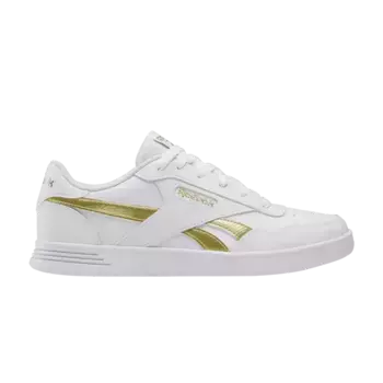 Кроссовки Reebok Wmns Court Advance White Gold, белый