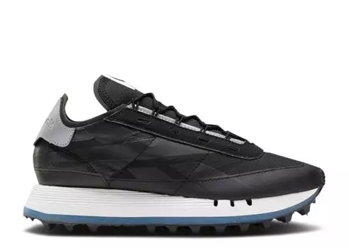 Кроссовки Reebok Wmns Legacy 83 'Black Neon Blue', черный