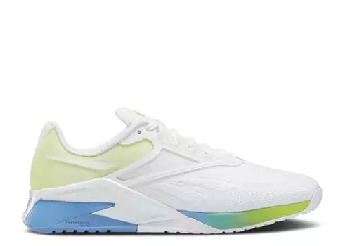 Кроссовки Reebok Wmns Nano X2 'White Acid Yellow', белый
