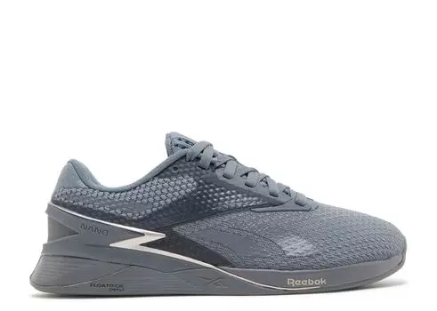 Кроссовки Reebok Wmns Nano X3 'Pure Grey Taupe Metallic', серый