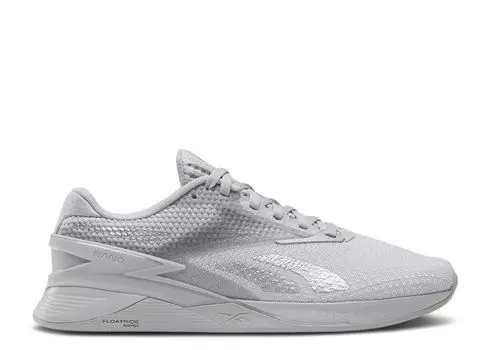 Кроссовки Reebok Wmns Nano X3 'Pure Grey Silver Metallic', серый