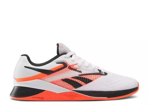 Кроссовки Reebok Wmns Nano X4 'White Orange Flare', белый