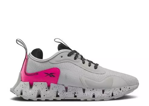 Кроссовки Reebok WMNS ZIG DYNAMICA ADVENTURE 'GREY PROUD PINK SPECKLED', серый