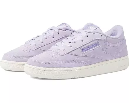 Кроссовки Reebok Women's Club C 85, цвет Purple Oasis/Cozy Purple/Chalk