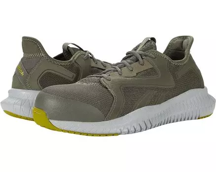 Кроссовки Reebok Work Flexagon 3.0 Work Comp Toe EH, цвет Lime/Grey