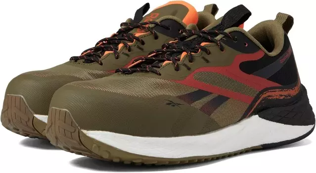 Кроссовки Reebok Work Floatride Energy 3 Adventure Work EH Comp Toe, цвет Army Green/Black/Ochre