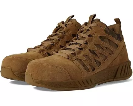 Кроссовки Reebok Work Floatride Energy Tactical EH Comp Toe Mid-Top, цвет Coyote