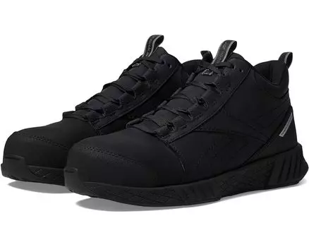Кроссовки Reebok Work Fusion Formidable Work Mid Cut Composite Toe EH, цвет Black/Black
