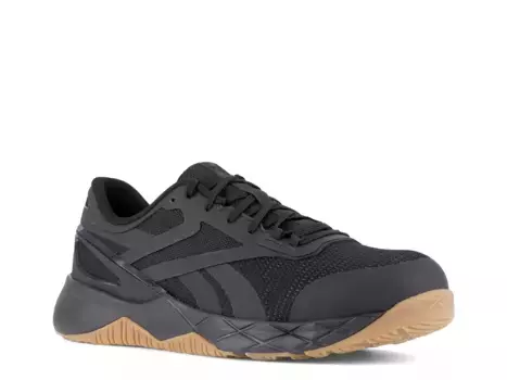 Кроссовки Reebok Work Nanoflex Composite Toe Work Shoe — мужские, черные