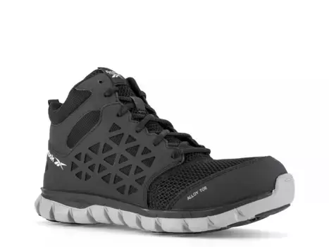 Кроссовки Reebok Work Sublite Cushion Alloy Toe Work Sneaker — мужские, черные