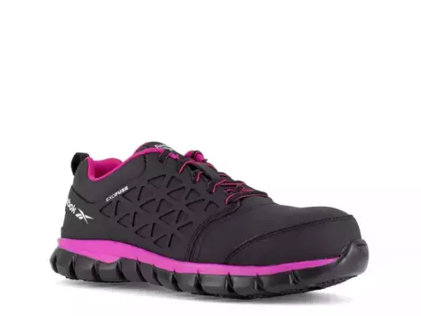 Кроссовки Reebok Work Sublite Cushion Composite Toe Work Sneaker — женские, черные