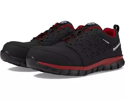 Кроссовки Reebok Work Sublite Cushion Work Comp Toe SD, цвет Black/Red