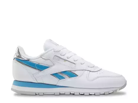 Кроссовки Reebok x Angel Classic Leather — женские, белые/синие