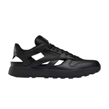 Кроссовки Reebok x Maison Margiela Classic Leather Tabi Low 'Project 0 - Black', черный