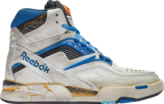 Кроссовки Reebok x Maison Margiela TZ Pump Deadstock Blue, белый