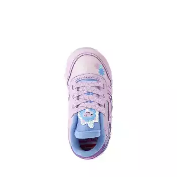 Кроссовки Reebok x My Little Pony Izzy Moonbow Classic Leather Step 'n' Flash Athletic Shoe, цвет Purple/Crystal Blue
