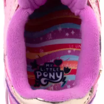 Кроссовки Reebok x My Little Pony Pipp Petals Classic Leather Step 'n' Flash Athletic Shoe, цвет Pink/Grape Punch/Marigold